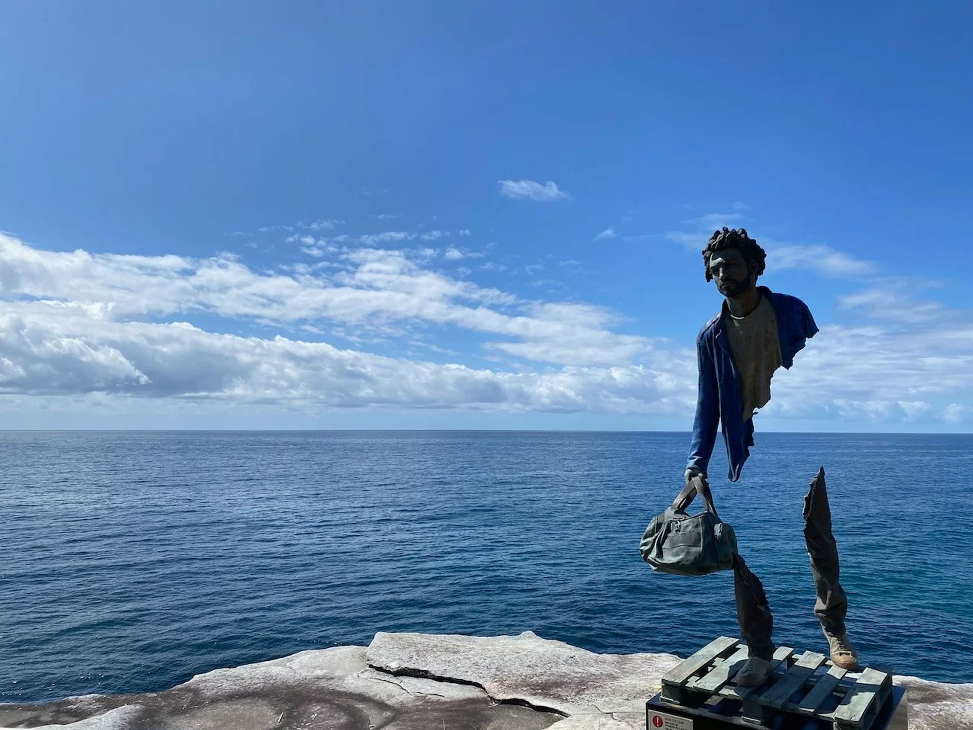 Art meets ocean along the Tamarama coastline