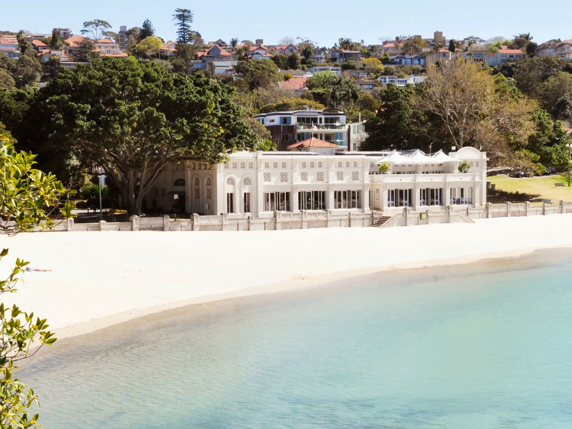 Morning laps and leisure on the shores of Mosman