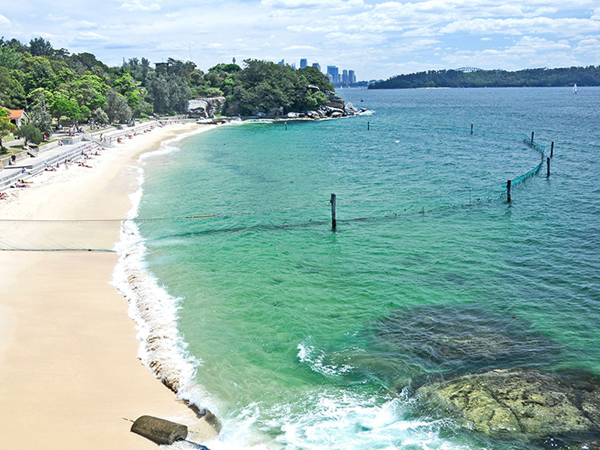 Morning rituals at the Nielsen Park kiosk in Vaucluse
