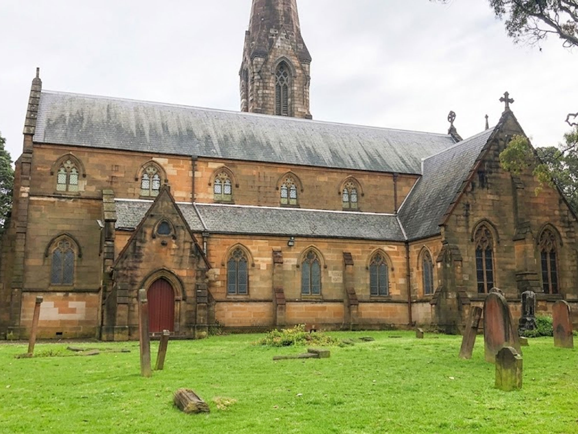 Serenity among the stones in Camperdown Cemetery